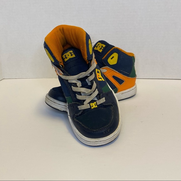 DC Kids' Youth (Unisex) Pure High Top Skate Shoes Size 1 - Picture 3 of 9